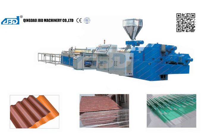 PC, PP, PVC Wavy Board,Glazed Tile Production Line