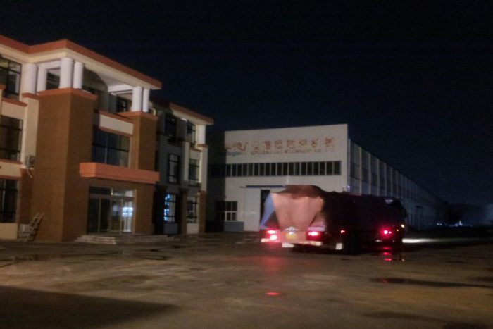 Delivery four Pipe Production line to Tianjin