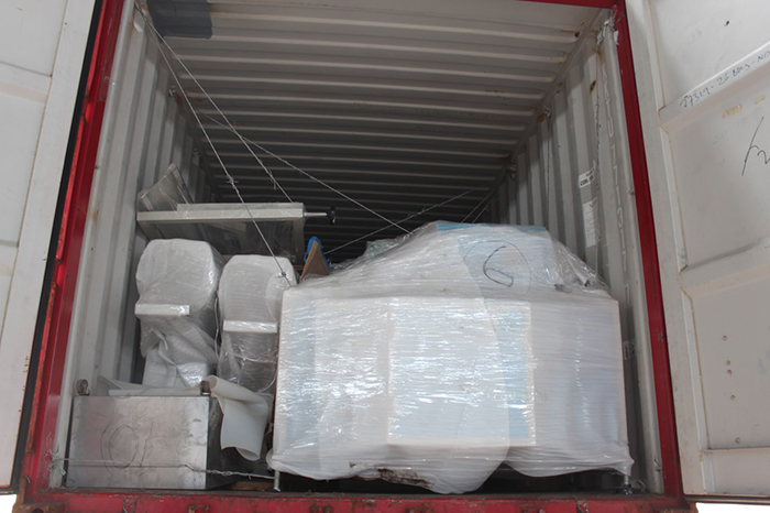 Delivery of PE Pipe Productin Line to Portugal