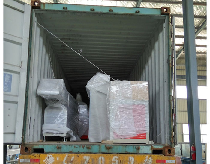 Delivery PVC Edge Banding Machine to South Africa